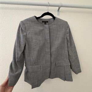 Ann Taylor Gray Suit Jacket